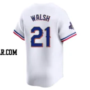 Jared Walsh Men's Texas Rangers Gold Limited White 2024 Collection Jersey