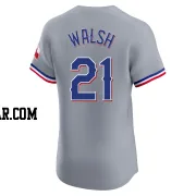 Jared Walsh Men's Texas Rangers Gray Elite Road Jersey