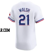 Jared Walsh Men's Texas Rangers White Elite Home Jersey