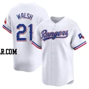 Jared Walsh Men's Texas Rangers White Limited Home Jersey