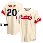 Jared Walsh Youth Los Angeles Angels Cream Replica 2022 City Connect Jersey