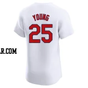 Jared Young Men's St. Louis Cardinals White Elite Home Jersey