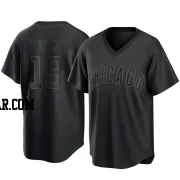 Jared Young Youth Chicago Cubs Black Replica Pitch Fashion Jersey