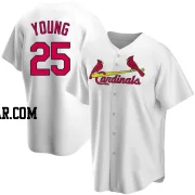 Jared Young Youth St. Louis Cardinals White Replica Home Jersey