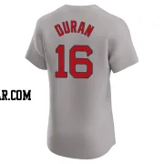 Jarren Duran Men's Boston Red Sox Gray Elite Road Jersey