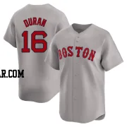 Jarren Duran Men's Boston Red Sox Gray Limited Away Jersey