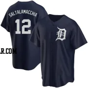 Jarrod Saltalamacchia Men's Detroit Tigers Navy Replica Alternate Jersey