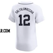 Jarrod Saltalamacchia Men's Detroit Tigers White Elite Home Jersey