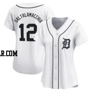 Jarrod Saltalamacchia Women's Detroit Tigers White Limited Home Jersey