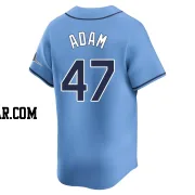 Jason Adam Men's Tampa Bay Rays Light Blue Limited Alternate Jersey