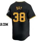 Jason Bay Men's Pittsburgh Pirates Black Limited Alternate Jersey