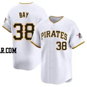 Jason Bay Youth Pittsburgh Pirates White Limited Home Jersey