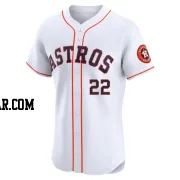 Jason Heyward Men's Houston Astros White Elite Home Jersey