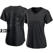 Jason Heyward Women's Houston Astros Black Authentic Pitch Fashion Jersey