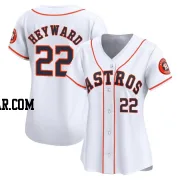 Jason Heyward Women's Houston Astros White Limited Home Jersey