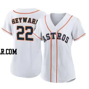 Jason Heyward Women's Houston Astros White Replica 2022 World Series Home Jersey