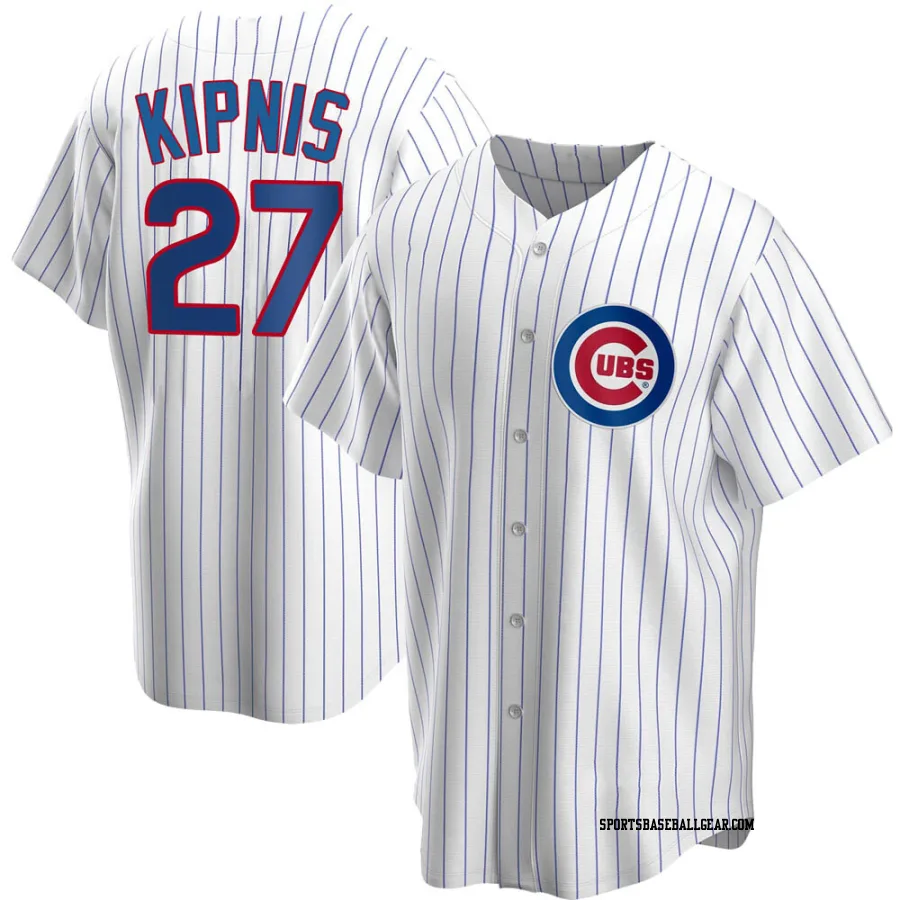 Jason Kipnis Youth Chicago Cubs White Replica Home Jersey