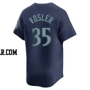 Jason Vosler Men's Seattle Mariners Navy Limited Road Jersey