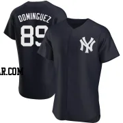 Jasson Dominguez Men's New York Yankees Navy Authentic Alternate Jersey