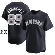 Jasson Dominguez Men's New York Yankees Navy Limited Alternate Jersey