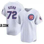 Javier Assad Men's Chicago Cubs White Limited Home Jersey