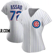 Javier Assad Women's Chicago Cubs White Authentic Home Jersey