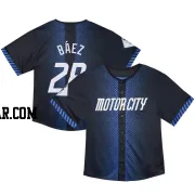 Javier Baez Toddler Detroit Tigers Blue Limited & Preschool 2024 City Connect Jersey