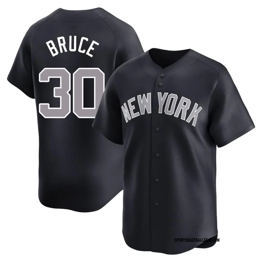 Jay Bruce Men's New York Yankees Navy Limited Alternate Jersey