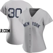 Jay Bruce Women's New York Yankees Gray Authentic 2021 Field of Dreams Jersey