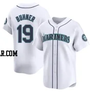 Jay Buhner Men's Seattle Mariners White Limited Home Jersey