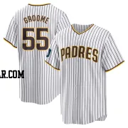 Jay Groome Men's San Diego Padres White Replica 2024 World Tour Seoul Series Home Jersey