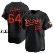 Jayson Aquino Youth Baltimore Orioles Black Limited Alternate Jersey