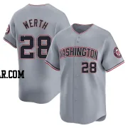 Jayson Werth Men's Washington Nationals Gray Limited Road Jersey