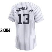 Jazz Chisholm Jr. Men's New York Yankees White Elite Home Jersey