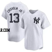 Jazz Chisholm Jr. Men's New York Yankees White Limited Yankee Home Jersey