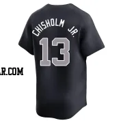 Jazz Chisholm Jr. Youth New York Yankees Navy Limited Alternate Jersey