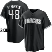 J.B. Wendelken Men's Arizona Diamondbacks Black/White Replica Jersey