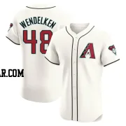 J.B. Wendelken Men's Arizona Diamondbacks Cream Elite Home Jersey