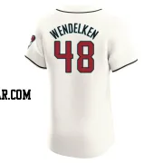 J.B. Wendelken Men's Arizona Diamondbacks Cream Elite Home Jersey