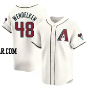 J.B. Wendelken Men's Arizona Diamondbacks White Limited Home Jersey