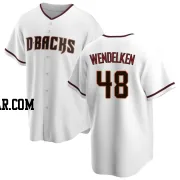 J.B. Wendelken Men's Arizona Diamondbacks White Replica Home Jersey