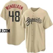 J.B. Wendelken Youth Arizona Diamondbacks Gold Replica 2021 City Connect Cool Base Jersey