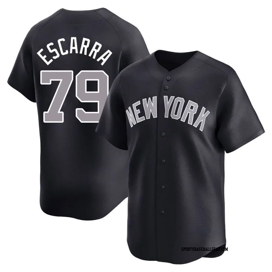 J.C. Escarra Youth New York Yankees Navy Limited Alternate Jersey