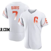 J.D. Davis Men's San Francisco Giants White Authentic 2021 City Connect Jersey