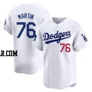 J.D. Martin Youth Los Angeles Dodgers White Limited 2024 World Tour Seoul Series Home Jersey