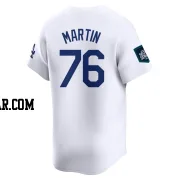 J.D. Martin Youth Los Angeles Dodgers White Limited 2024 World Tour Seoul Series Home Jersey