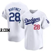 J.D. Martinez Men's Los Angeles Dodgers White Limited 2024 World Tour Seoul Series Home Jersey