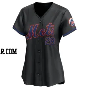 J.D. Martinez Women's New York Mets Black Limited Alternate Jersey