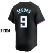 Jean Segura Men's Miami Marlins Black Limited Alternate Jersey