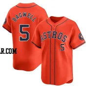 Jeff Bagwell Men's Houston Astros Orange Limited Alternate Jersey